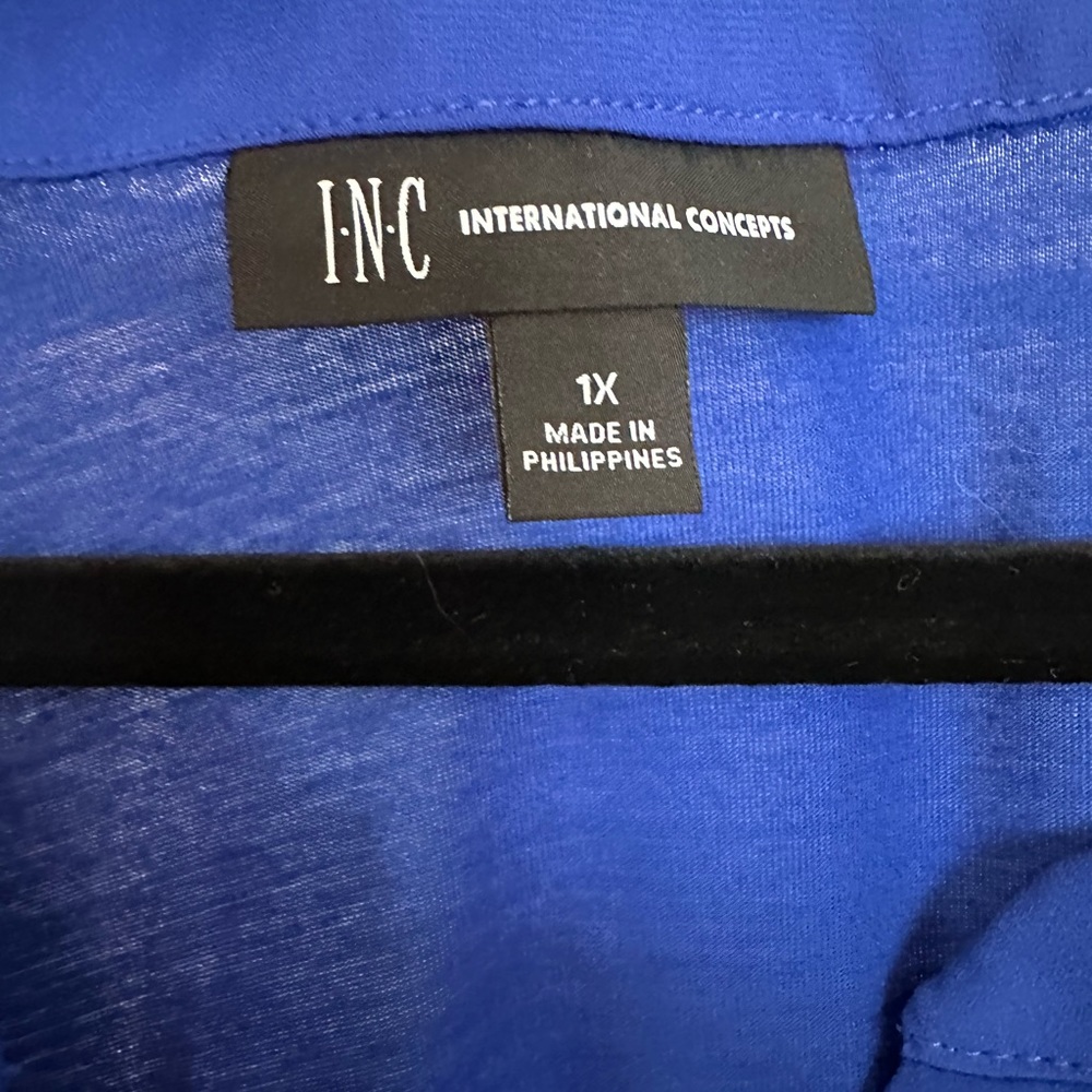 INC International Concepts Shirt size 1X - Picture 2 of 2